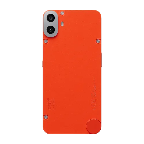 The CMF Phone 1 in orange. Source: Nothing The CMF Phone 1 in orange. Source: Nothing